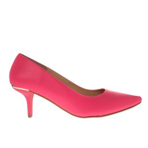Zapatilla Cameron color rosa neon tacón kitten D14320094593