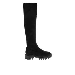 Bota color negro con textura suave  D15440037501