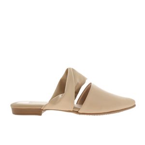 Balerina color latte con cinta y talón abierto D14240098631