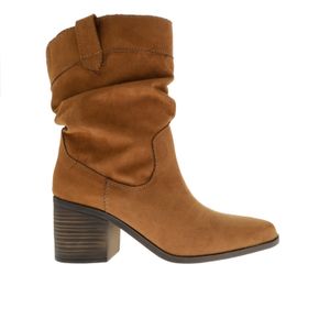 Botín color camel estilo vaquero D14600010553