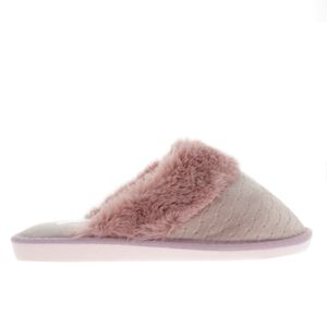 Pantufla Loly color lila con peluche D01730086601