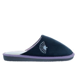 Pantufla Loly color azul marino abanico D01730083523