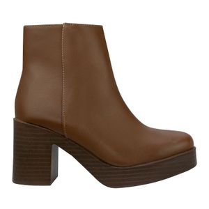 Botín Camila Color Camel