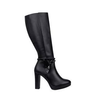 Bota Ruth Color Negro de Piel D08440159501