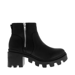 Botín Aitana color negro con cierre D12970250501 D12970250501
