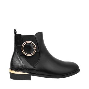 Botín Gigi Color Negro D12220357501